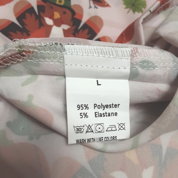 Graphic Scrub Top Womens Large - Picture 5 of 8